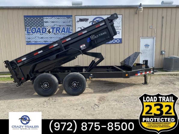 2024 Load Trail DL 83x12x2 Heavy Duty High Side Dump trailer 14K GVWR available in Ennis, TX