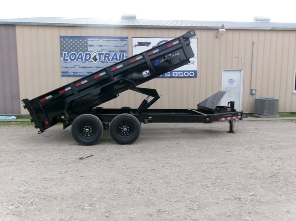 2024 Load Trail DL 83X14x2 Heavy Duty Dump Trailer 14K GVWR available in Ennis, TX