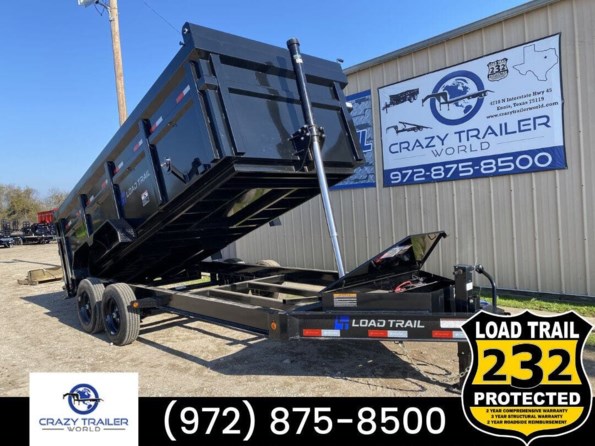 2024 Load Trail DL 83X16x4  High Side Dump Trailer 16K GVWR 7GA Floor available in Ennis, TX