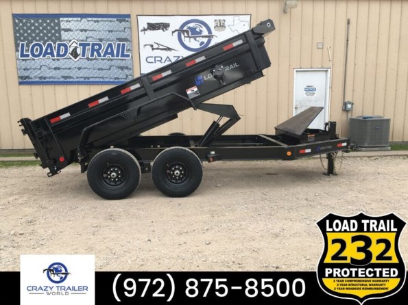 2024 Load Trail DL 83x12x2 Heavy Duty  Dump trailer 14K GVWR available in Ennis, TX