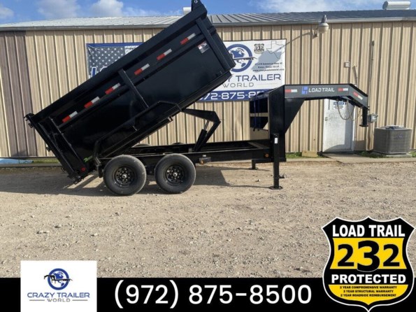 2024 Load Trail DG 83x12 High Side Gooseneck Dump Trailer 14K GVWR available in Ennis, TX