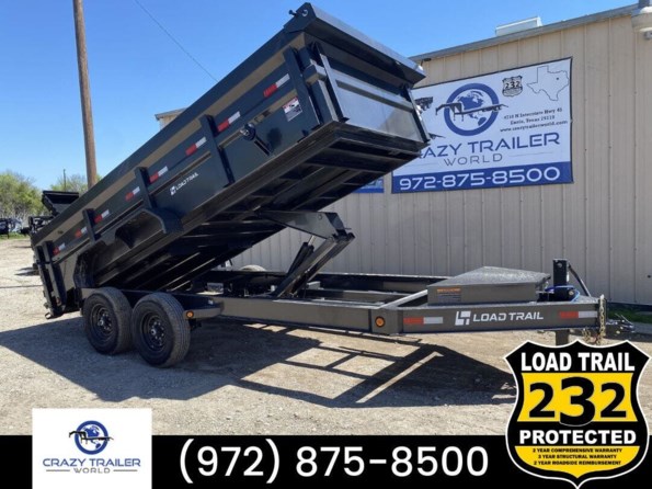 2024 Load Trail DL 83X16  High Side Dump Trailer 14K  GVWR available in Ennis, TX