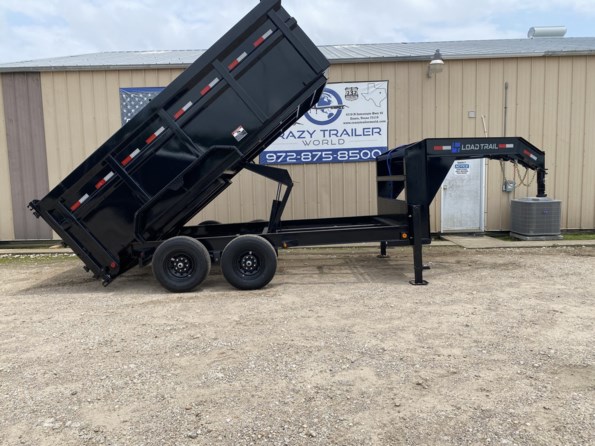 2024 Load Trail DG 83X14x4  High Side Gooseneck Dump Trailer 14K GVWR available in Ennis, TX
