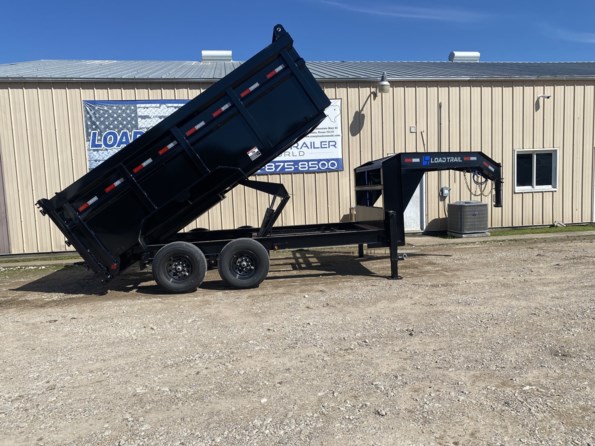 2024 Load Trail DG 83X14x4  High Side Gooseneck Dump Trailer 14K GVWR available in Ennis, TX
