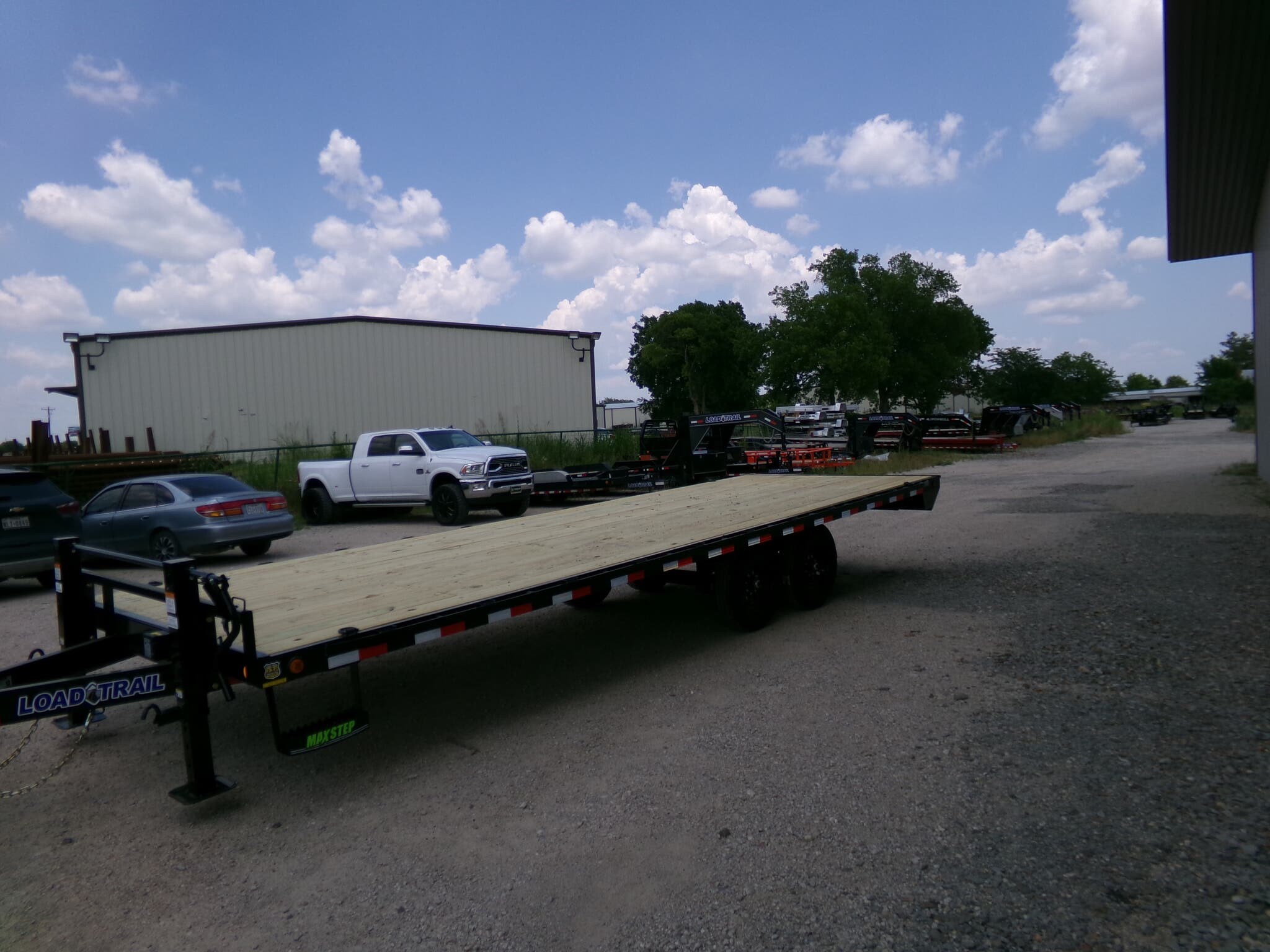 8x24 Deckover/Flat Deck Trailer For Sale | New Load Trail 102X24 ...