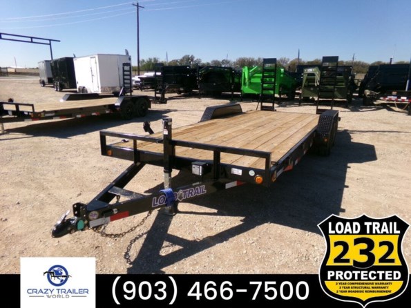 2024 Load Trail CH 83X20 Flatbed Equipment Trailer 9990 LB available in Greenville, TX