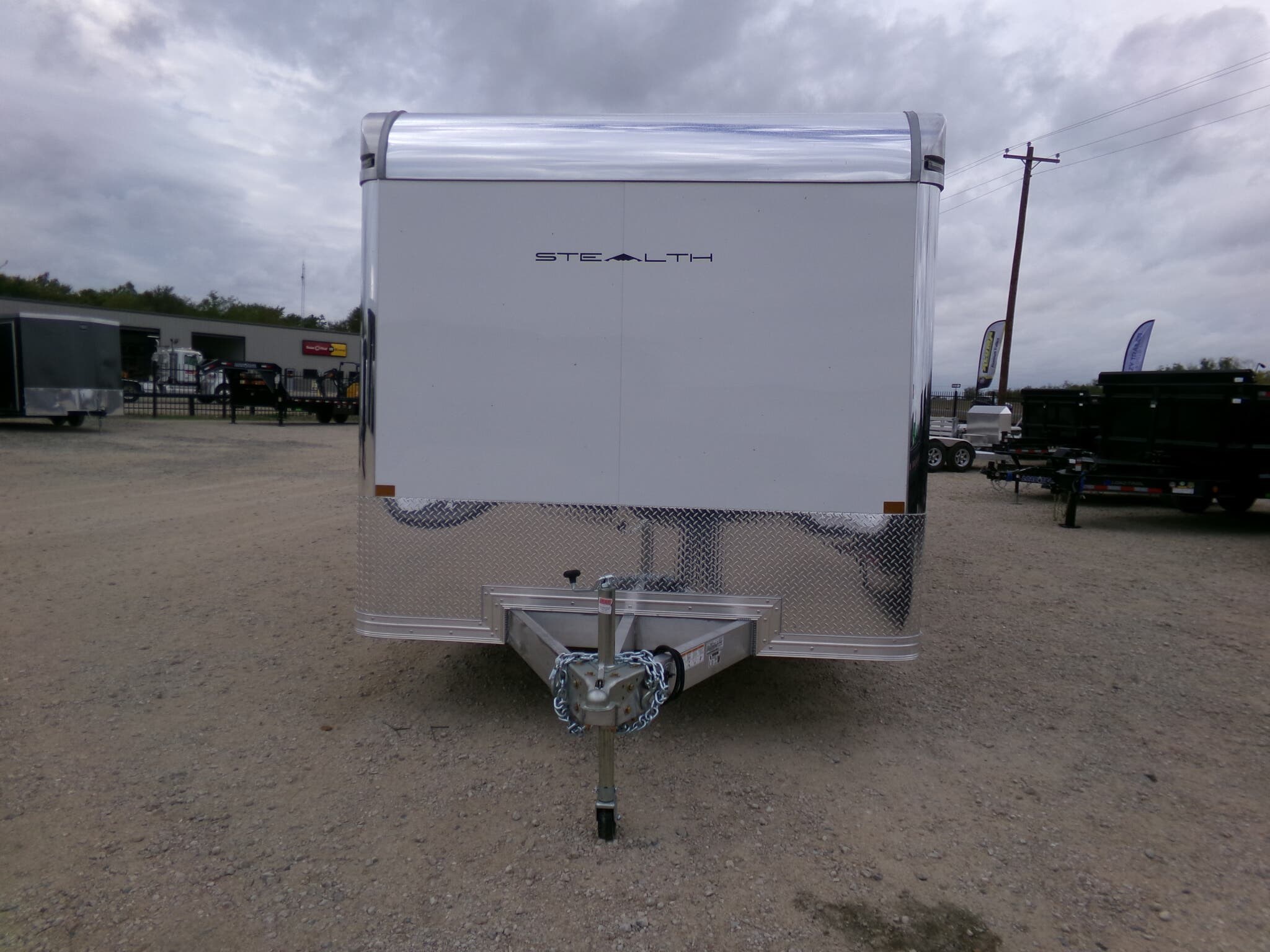 8x24 Cargo Trailer for sale | New Stealth 8.5X24 Car Hauler Enclosed ...