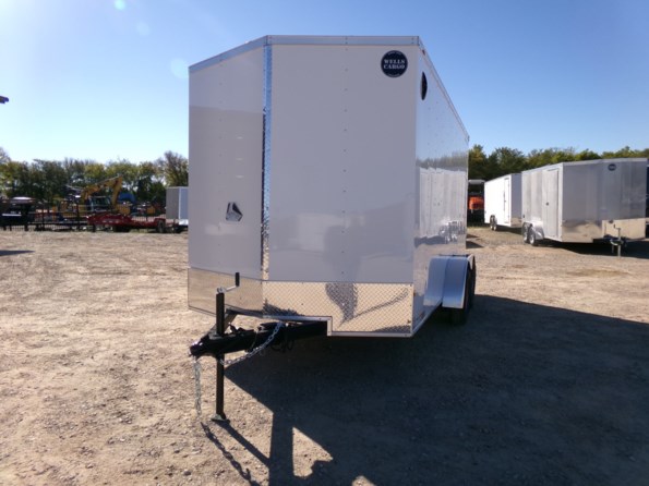 2024 Wells Cargo 7x14 FastTrac Extra Height Enclosed Cargo Trailer available in Greenville, TX
