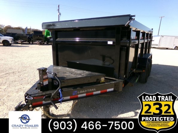 2024 Load Trail DL 83X14 High Side Dump Trailer 14K GVWR 7GA Floor available in Greenville, TX