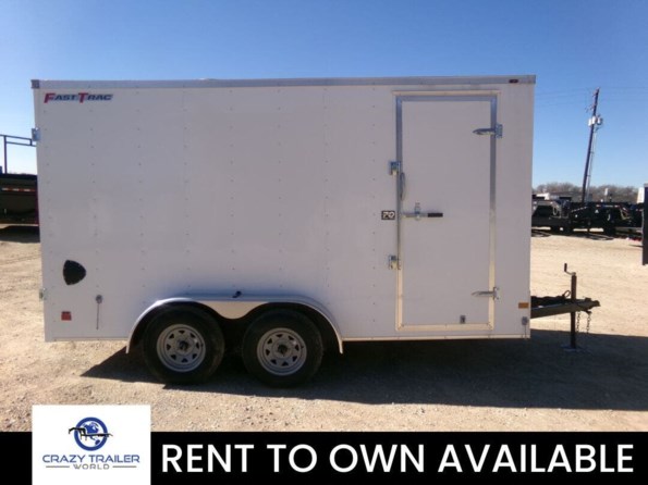 2024 Wells Cargo 7x14 FastTrac Extra Height Enclosed Cargo Trailer available in Greenville, TX