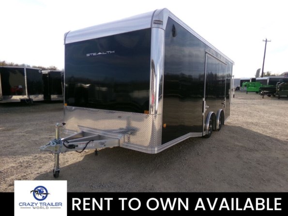 2024 Stealth 8.5X20 Aluminum Enclosed Car Trailer available in Greenville, TX