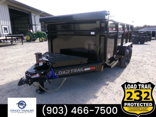 2024 Load Trail DL 83X14x4 Heavy Duty High Side Dump Trailer 14K GVWR available in Greenville, TX