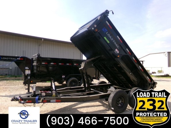 2024 Load Trail DT 72X12x2 Heavy Duty Dump Trailer 9990 GVWR available in Greenville, TX