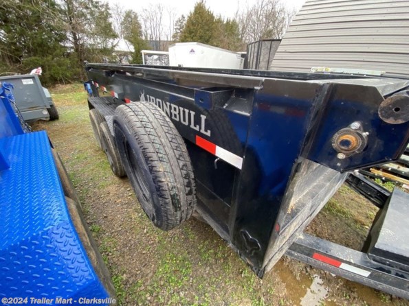 2021 Norstar Iron Bull USED 7x14 DTB dump trailer (7 ton) available in Clarksville, TN