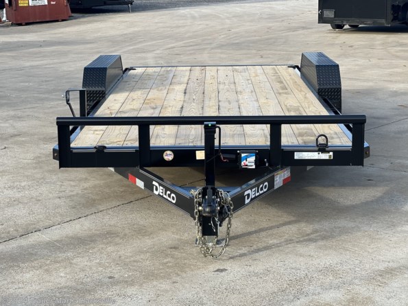 2023 Delco 8.5x20 12K GVWR Flatbed equipment trailer available in Clarksville, TN