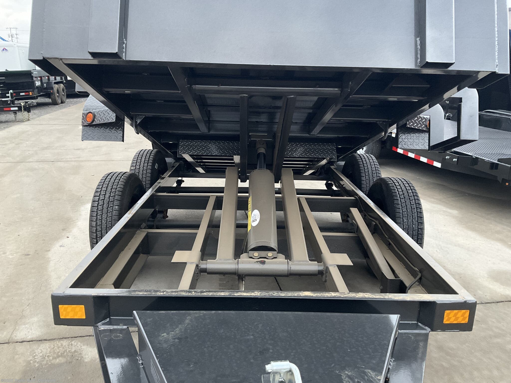 5x10 Dump Trailer for sale New Delco 5x10 Dump Trailer with tarp
