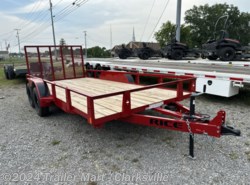 2023 Rice Trailers 7' wide x 16' long Premium Tandem Axle Utility