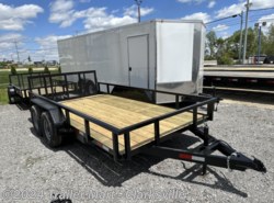 2023 Piggyback MetalWorks 6'10" wide x 14' open utility trailer tandem axle