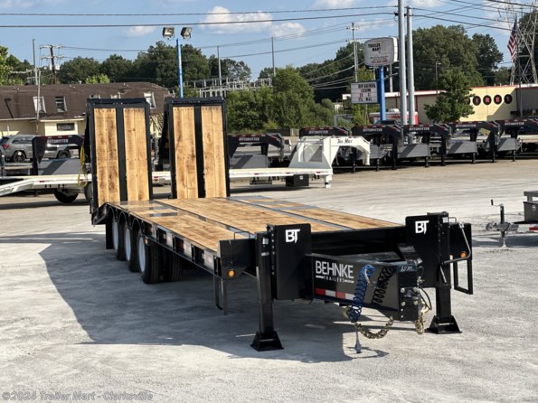 2023 B-B Trailers (Behnke) 33' 50K Flatbed with air ride and bi-folding ramps available in Clarksville, TN