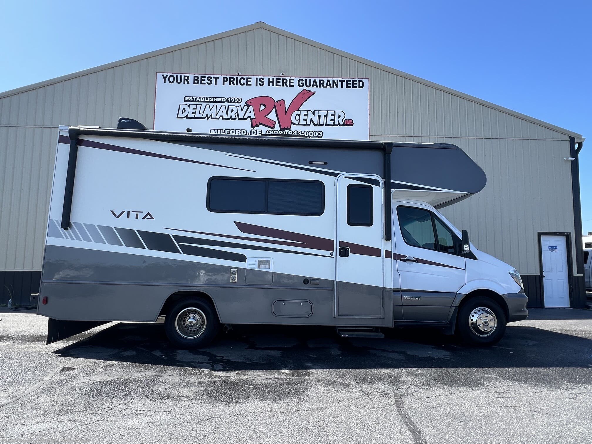 Used 2020  Winnebago Vista 24P by Winnebago from Delmarva RV Center (Milford North) in Milford North, DE