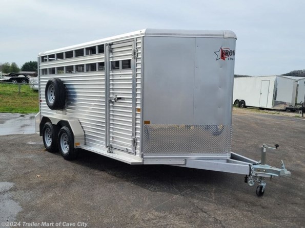 2023 Frontier 16'7" Livestock Lite Bumper Pull available in Cave City, KY