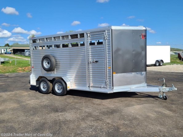 2023 Frontier 16'7" Livestock Lite Bumper Pull 7' Height available in Cave City, KY
