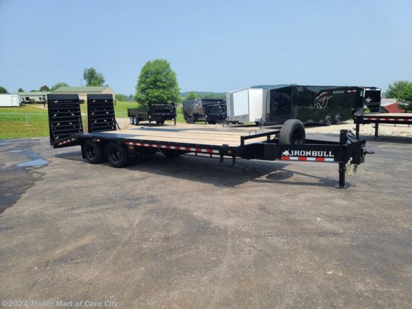 2023 IronBull 25' Heavy Pintle Deckover Trailer available in Cave City, KY