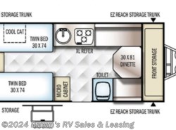 Used 2017 Forest River Rockwood Hard Side High Wal A213HW available in Guttenberg, Iowa