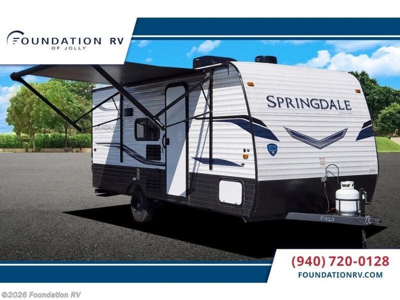 New 2022  Keystone Springdale Mini 1800BH by Keystone from Foundation RV in Wichita Falls, TX