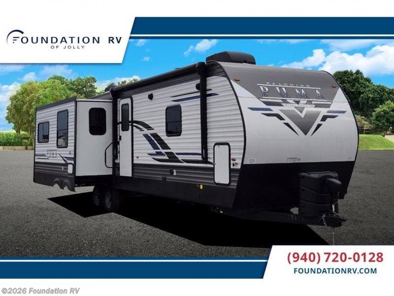 New 2022  Palomino Puma 31RLQS by Palomino from Foundation RV in Wichita Falls, TX