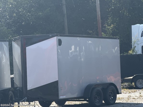 2023 Tailor-Made Trailers 6 Wide Enclosed 6x12 tandem Silver with blackout available in Stone Mountain, GA
