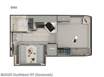 New 2023 Lance  Lance Truck Campers 855S available in Savannah, Georgia