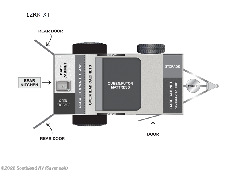New 2025 Encore RV ROG 12RK-XT available in Savannah, Georgia