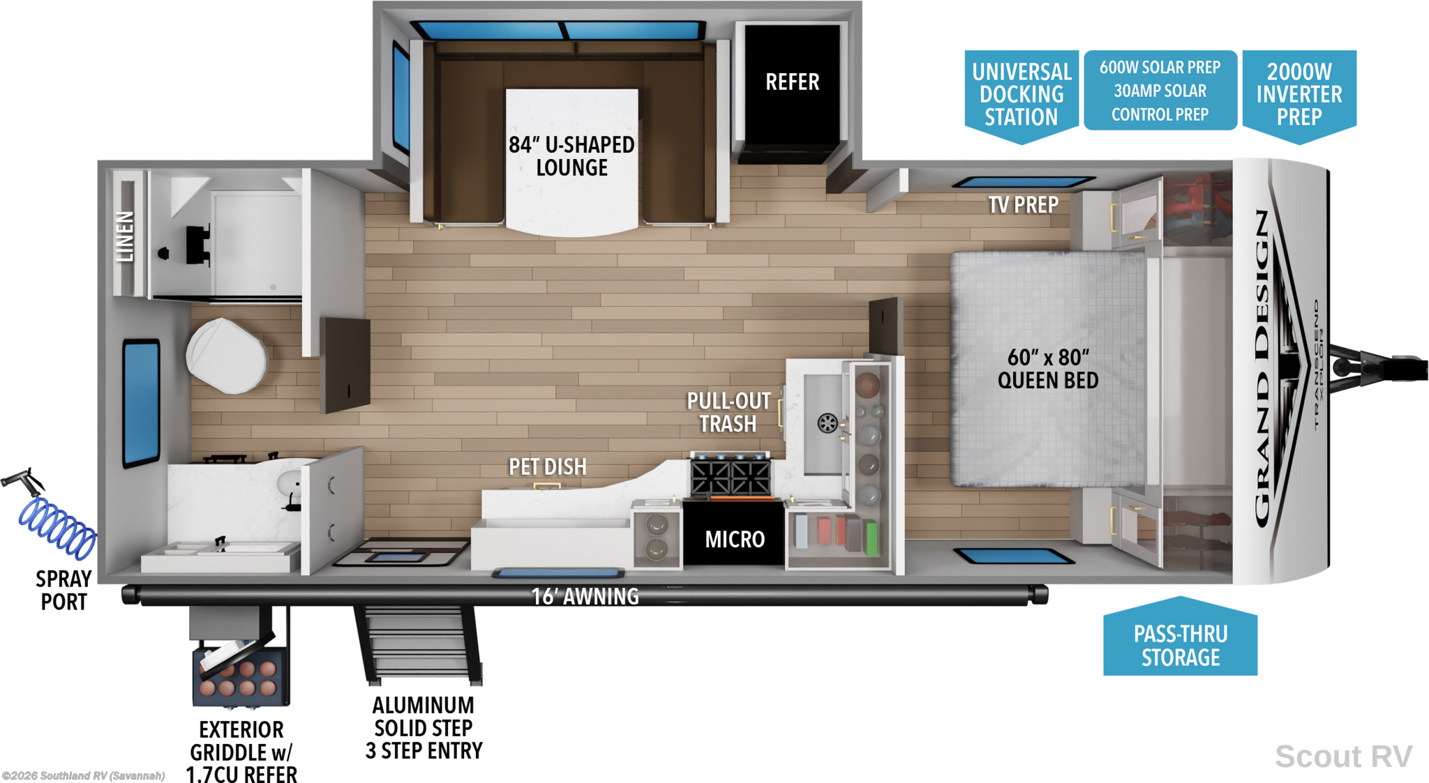 New 2027 Grand Design Transcend Xplor 22RBX available in Savannah, Georgia