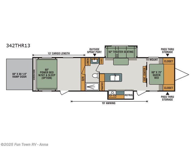 Used 2018 K-Z Sportster 342THR13 available in Anna, Illinois