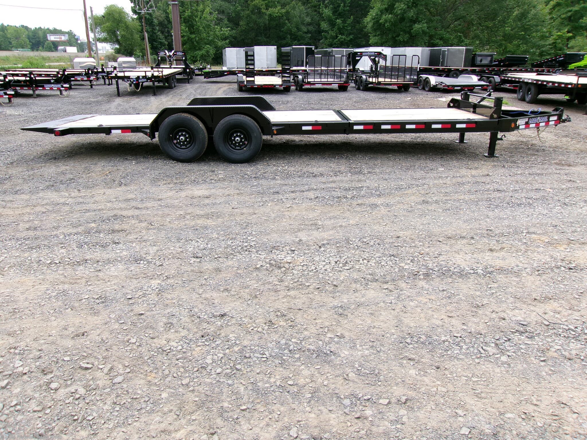 6x24 Tilt Deck Trailer For Sale | New Load Trail TH 83" X 24' Tilt-N-Go ...