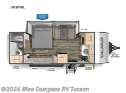 New 2024 Forest River Cherokee Wolf Pup Black Label 18CBWBL available in Tucson, Arizona