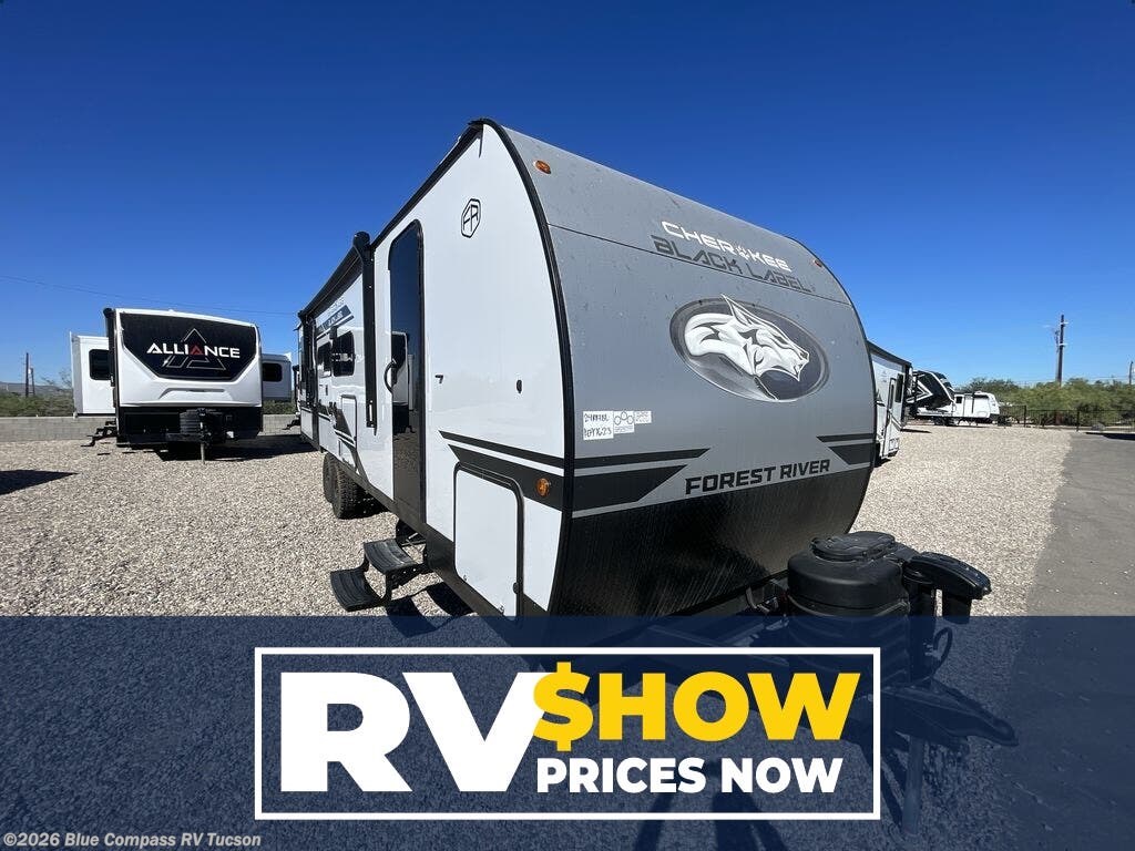 New 2026 Forest River Cherokee Grey Wolf Black Label 24RRTBL available in Tucson, Arizona