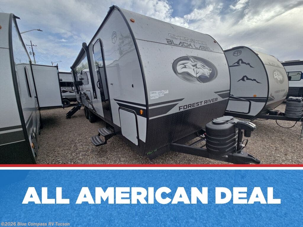 New 2026 Forest River Cherokee Grey Wolf Black Label 24RRTBL available in Tucson, Arizona