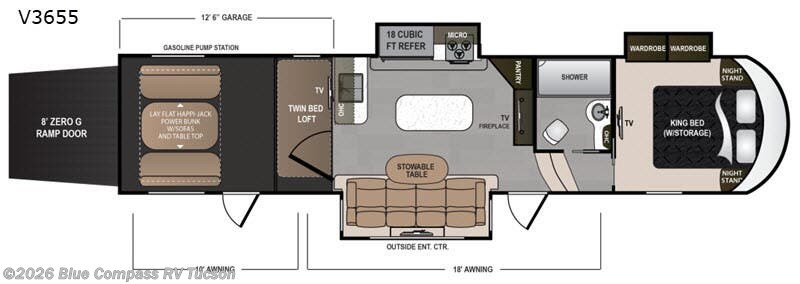 Used 2019 Dutchmen Voltage V3655 available in Tucson, Arizona