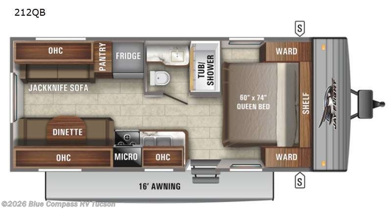 Used 2021 Jayco Jay Flight SLX 8 212QB available in Tucson, Arizona