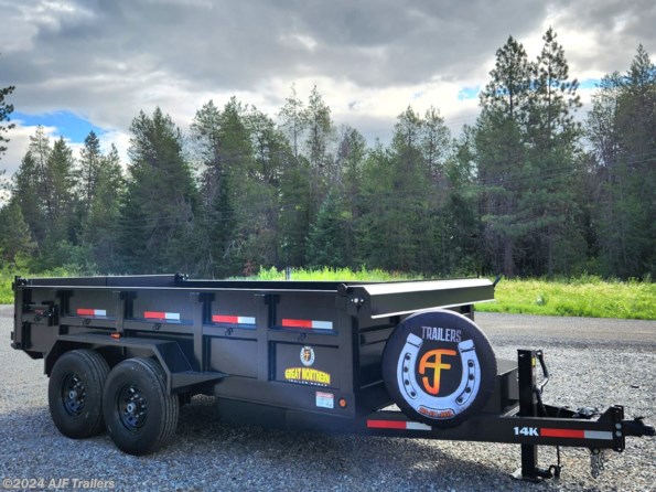 2024 Great Northern 7'x14'x2' 14K Dump Trailer available in Rathdrum, ID