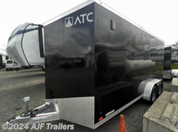 2023 ATC Raven  Black 7X16+2 Wedge 7K Cargo Trailer