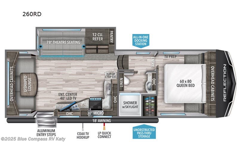 Used 2021 Grand Design Reflection 150 Series 260RD available in Katy, Texas
