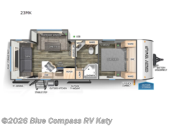 Used 2024 Forest River Cherokee Grey Wolf 23MK available in Katy, Texas