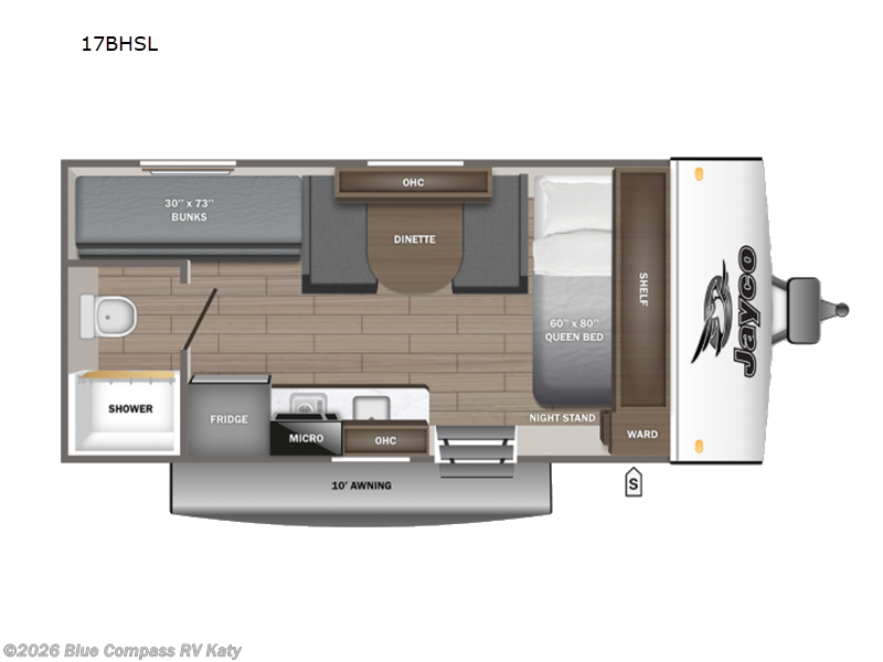 New 2027 Jayco Jay Feather Air SL 17BHSL available in Katy, Texas