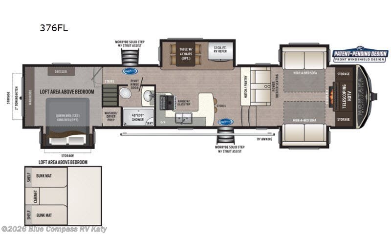 Used 2020 Keystone Montana High Country 3761FL available in Katy, Texas