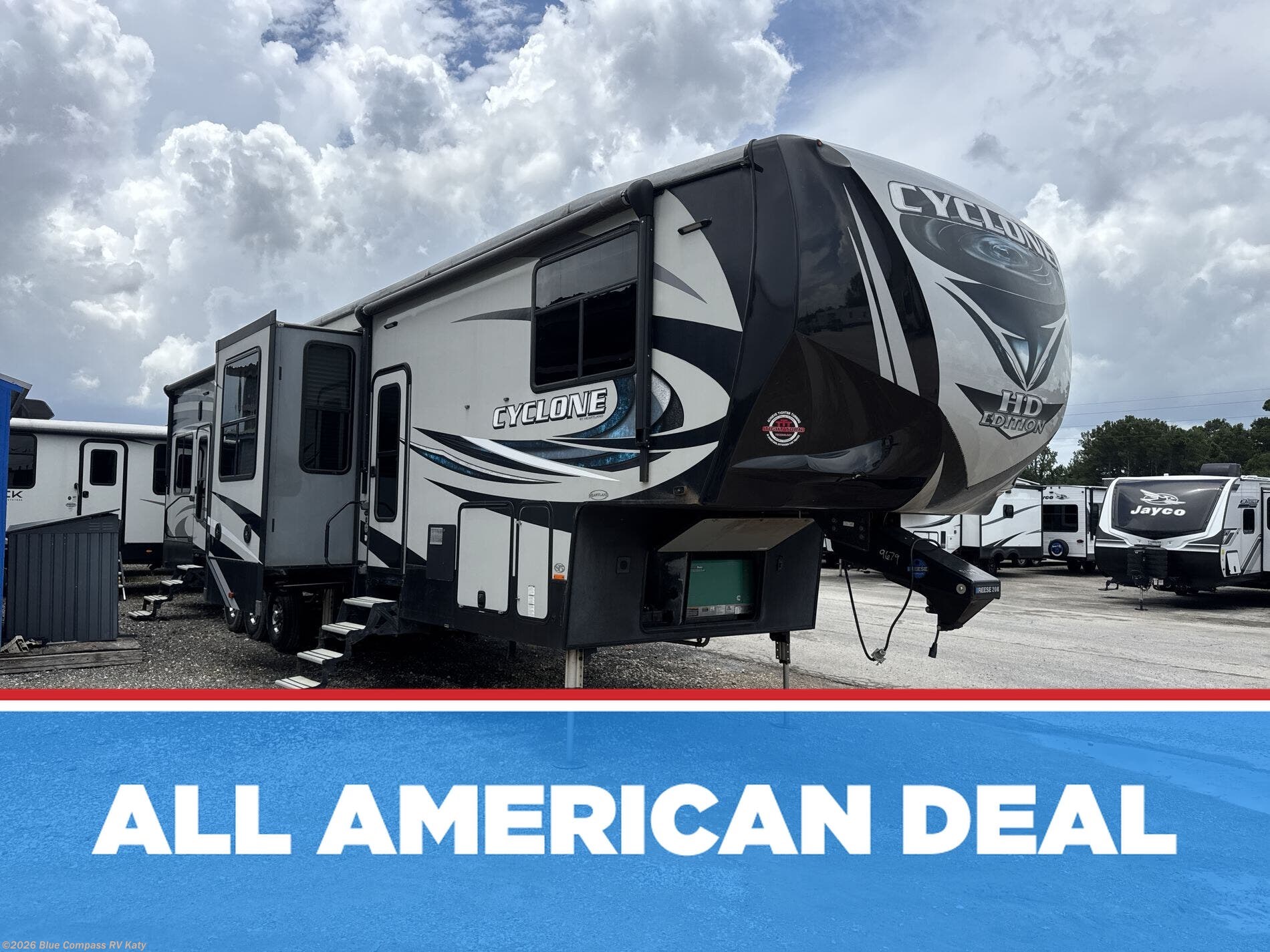 Used 2018 Heartland Cyclone 4005 available in Katy, Texas
