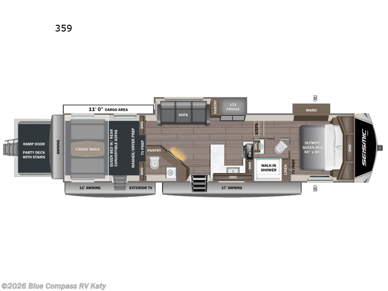New 2027 Jayco Seismic 359 available in Katy, Texas