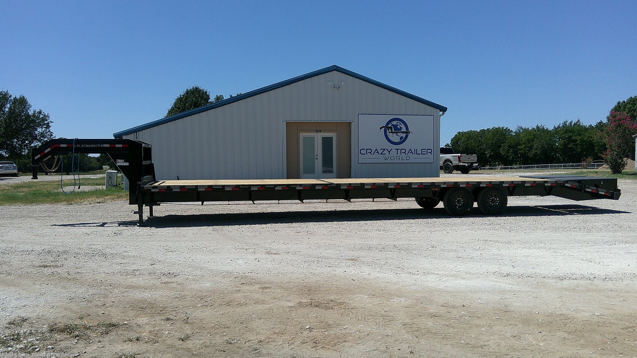 8x40 Deckover/Flat Deck Trailer for sale New DP Platinum Star 102X40